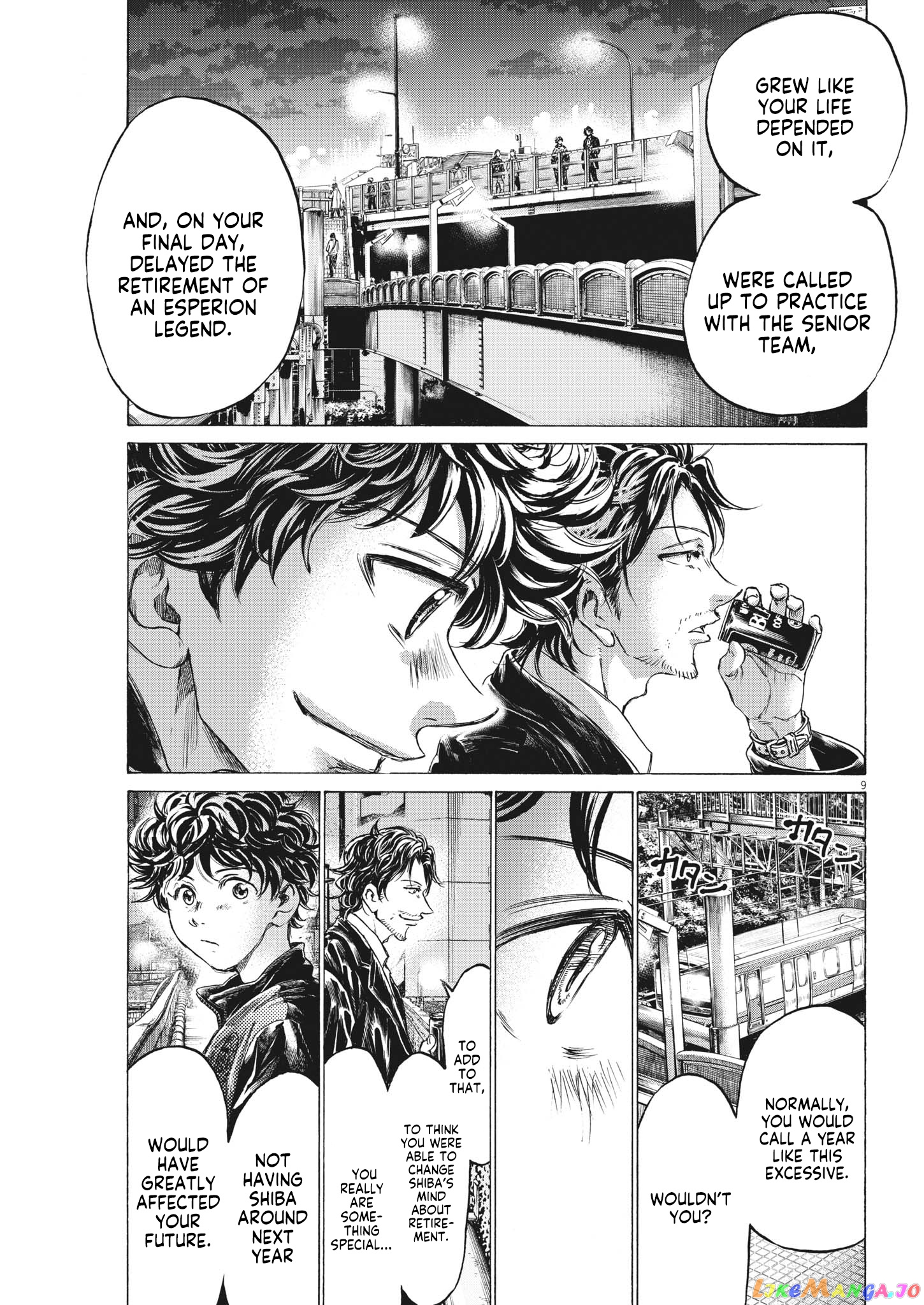 Ao Ashi, Chapter 312 image 10